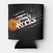 LIBERTY ROCKS  Amerikaanse vlag Blikjeskoeler (Voorkant)