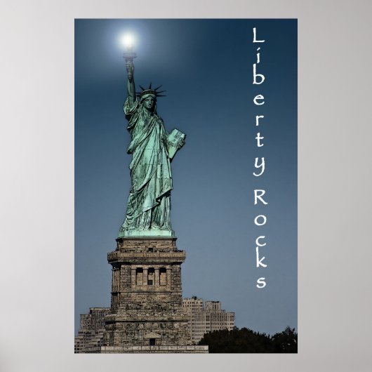 Liberty Rocks Poster (Voorkant)