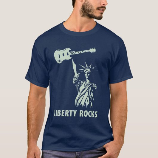 Liberty Rocks T-shirt (Voorkant)
