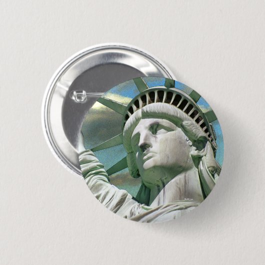 LIBERTY RONDE BUTTON 5,7 CM (Voorkant /achterkant)