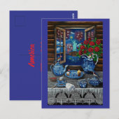 Liberty’s Tea Time Delight! Briefkaart (Voorkant / Achterkant)