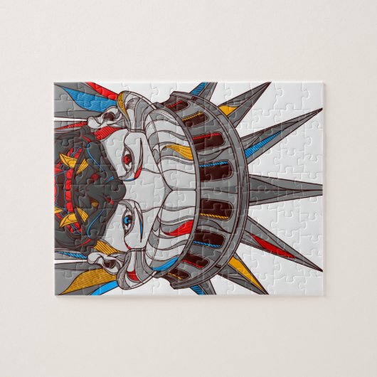 Liberty Samurai Legpuzzel (Horizontaal)