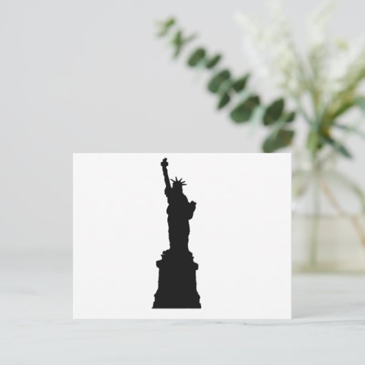 Liberty Shadow Briefkaart (Staand voorkant)