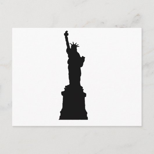 Liberty Shadow Briefkaart (Voorkant)