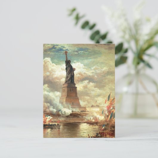 Liberty Standing Tall Briefkaart (Staand voorkant)