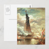 Liberty Standing Tall Briefkaart (Voorkant / Achterkant)