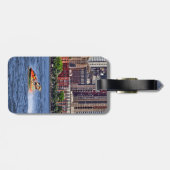 Liberty State Park - Jet Ski in Morris Canal Basin Bagagelabel (Achterkant horizontaal)