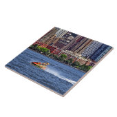 Liberty State Park - Jet Ski in Morris Canal Basin Tegeltje (Zijkant)