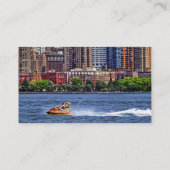 Liberty State Park - Jet Ski in Morris Canal Basin Visitekaartje (Achterkant)