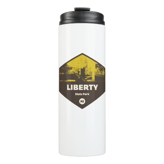 Liberty State Park New Jersey Thermosbeker (Voorkant)