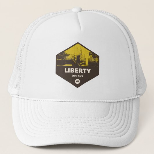 Liberty State Park New Jersey Trucker Pet (Voorkant)