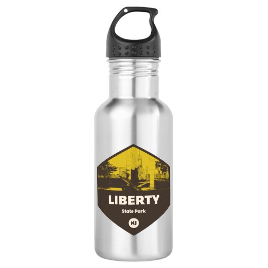 Liberty State Park New Jersey Waterfles (Voorkant)