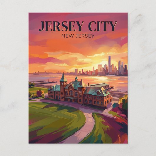Liberty State Park USA Briefkaart (Voorkant)