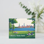 Liberty State Park VS Briefkaart (Staand voorkant)