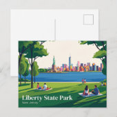 Liberty State Park VS Briefkaart (Voorkant / Achterkant)