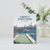Liberty State Park VS Briefkaart (Staand voorkant)