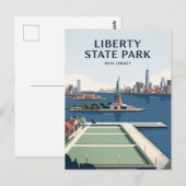 Liberty State Park VS Briefkaart (Voorkant / Achterkant)