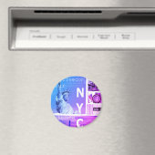 Liberty Statue New York City Nyc Magneet (Insitu (Vaatwasser))