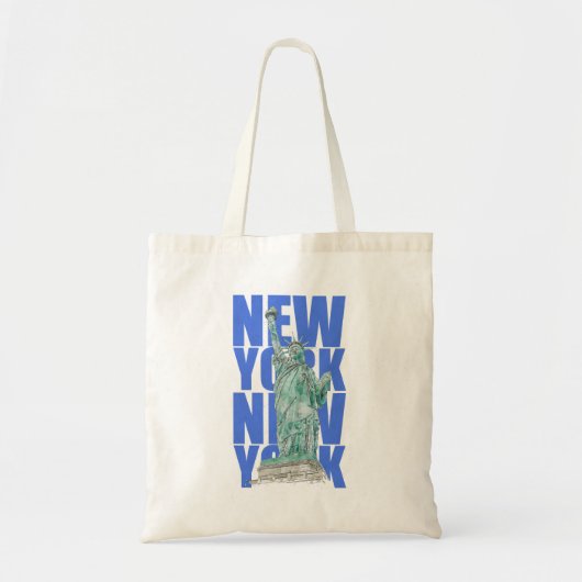 Liberty Statue New York Tote Bag (Voorkant)