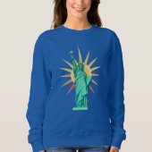 Liberty  Statue & Rising Sun  Sweatshirt (Voorkant)