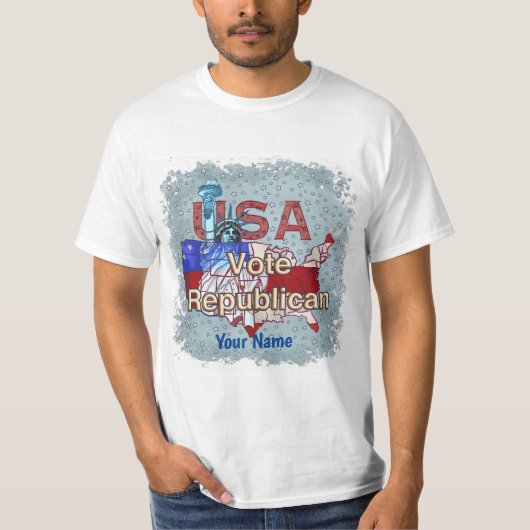 Liberty Stem Republikeins t-shirt (Voorkant)