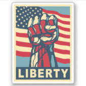 Liberty Sticker (Voorkant)