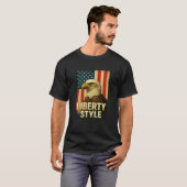 Liberty-stijl T-shirt (Voorkant volledig)
