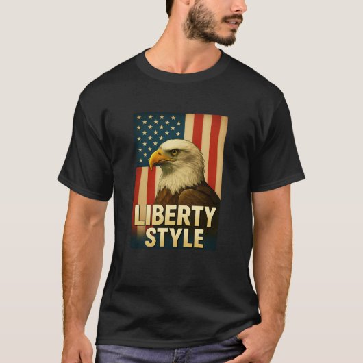Liberty Style T-shirt (Voorkant)