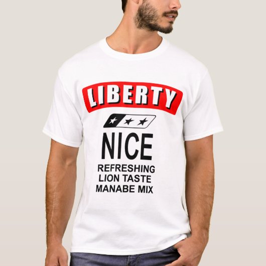 LIBERTY T-SHIRT (Voorkant)