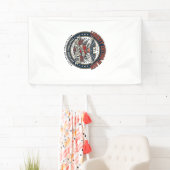 Liberty Tattoo Flash Patriottisch Patriottische Ta Spandoek (Insitu)