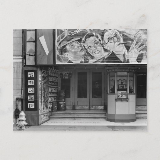 Liberty Theater in New Orleans, 1935 Briefkaart (Voorkant)