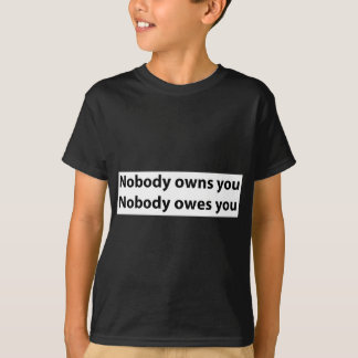 Liberty Thed T-Shirt - Niemand heeft je te pakken!