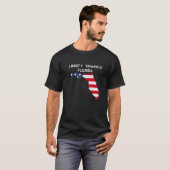 Liberty Triangle Florida Verenigde Staten Amerika  T-shirt (Voorkant volledig)