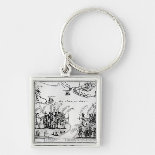 Liberty Triumphant, of de ondergang Sleutelhanger (Voorkant)