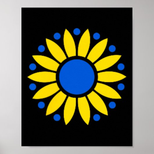 Liberty Ukraine Stichting Print Met De Bloem O (Voorkant)
