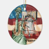 Liberty USA 250e verjaardag Ornament (Links)