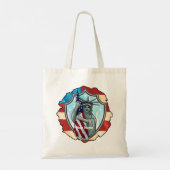 Liberty USA Boodschappentas Tote Bag (Achterkant)