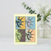 Liberty USA Briefkaart (Staand voorkant)