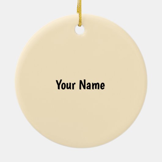 Liberty USA Keramisch Ornament (Achterkant)