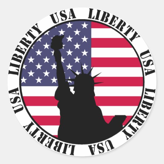Liberty USA Stickers (Voorkant)