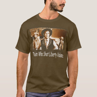 Liberty Valances Schaduw  T - shirts voor Western 