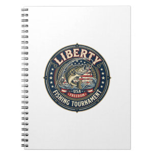 Liberty Visserij Toernooi Patriottisch Patriottisc Notitieboek