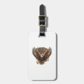 Liberty vleugels vliegen tag bagagelabel (Voorkant verticaal)