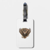 Liberty vleugels vliegen tag bagagelabel (Achterkant verticaal)