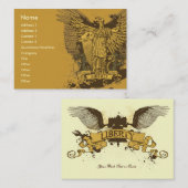 Liberty Voter Libertas Cards Visitekaartje (Voorkant / Achterkant)