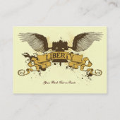 Liberty Voter Libertas Cards Visitekaartje (Achterkant)