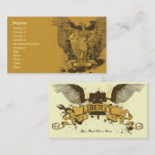 Liberty Voter Libertas Cards Visitekaartje (Voorkant / Achterkant)