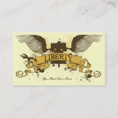 Liberty Voter Libertas Cards Visitekaartje (Achterkant)
