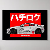 Liberty walk JDM Poster (Voorkant)