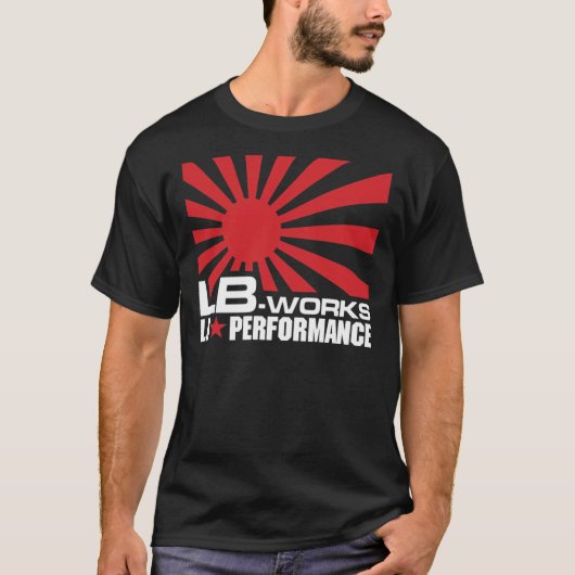 Liberty Walk Rising Sun Logo Classic T-Shirt (Voorkant)